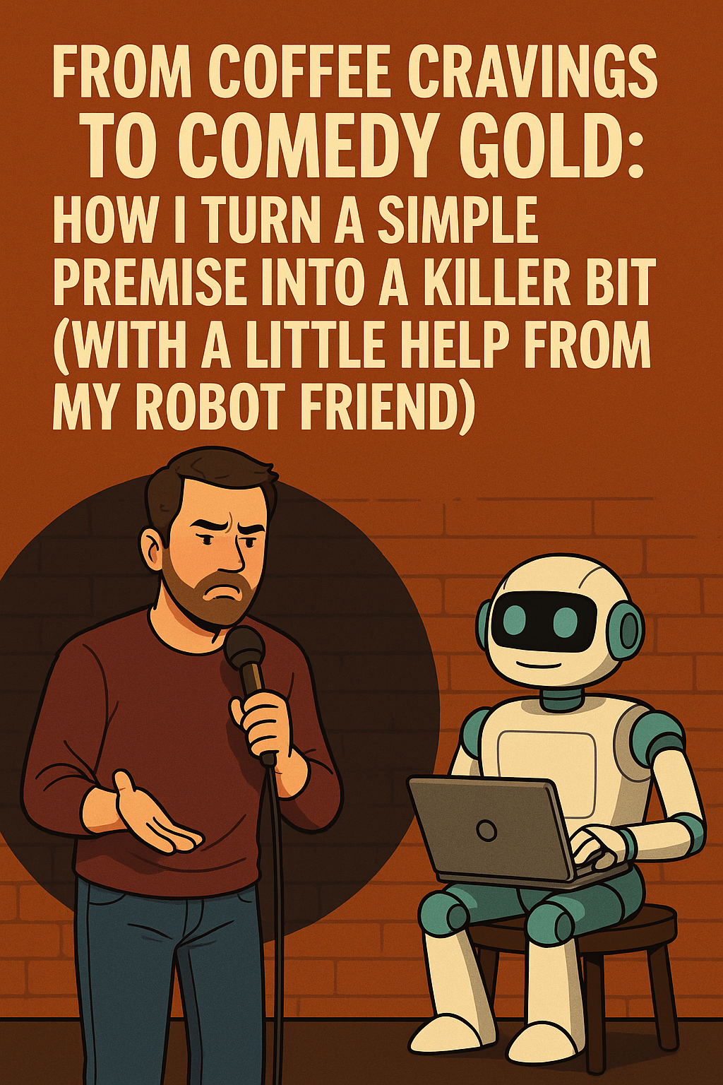 Read more about the article Coffee, Jokes & My Robot Co-Writer