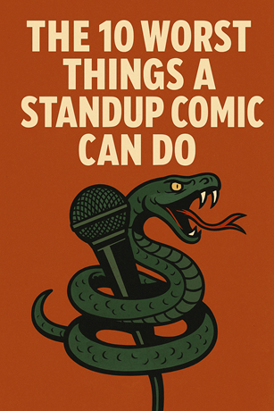 Read more about the article The 10 Worst Things a Standup Comic Can Do (That Aren’t Bombing)